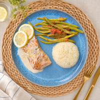 PAN-SEARED LEMON SALMON