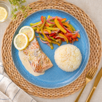 PAN-SEARED LEMON SALMON